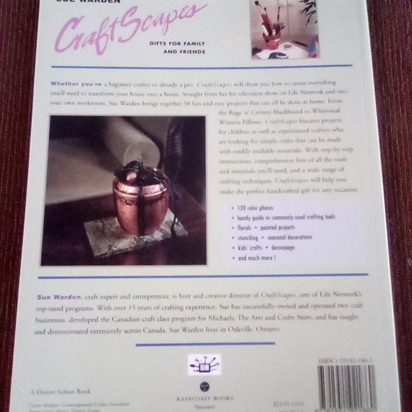 🌟3 for $20🌟 Craft Book, Craft Scapes by Sue Warden - Picture 2 of 4